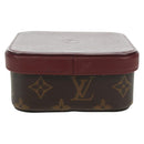 LOUIS VUITTON Monogram Boite Camille MM Jewelry Box Bordeaux GI0019 Auth 179587V-2