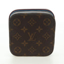 LOUIS VUITTON Monogram Boite Camille MM Jewelry Box Bordeaux GI0019 Auth 179587V-7