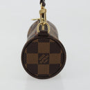 LOUIS VUITTON Damier Ebene Papillon Täschchen LV Auth 179588-3