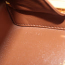 CELINE Triomphe Macadam Canvas Mini Vanity Case PVC Leather Black Auth 179589M-11