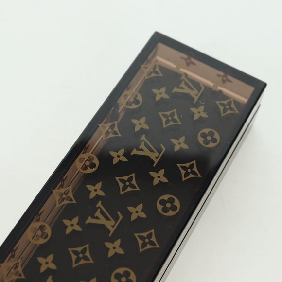 LOUIS VUITTON Monogram Chop Stick Wood Brown LV Auth 179590M