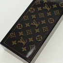 LOUIS VUITTON Monogram Chop Stick Wood Brown LV Auth 179590M-14
