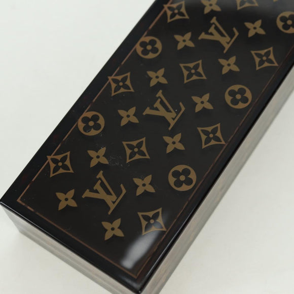 LOUIS VUITTON Monogram Chop Stick Wood Brown LV Auth 179590M
