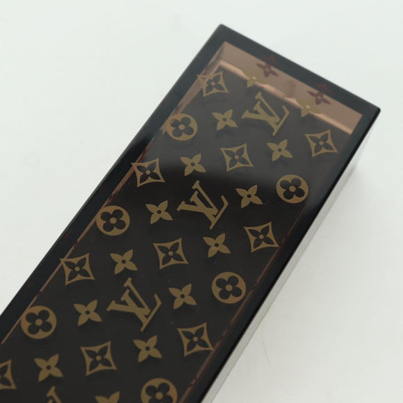 LOUIS VUITTON Monogram Chop Stick Wood Brown LV Auth 179590M