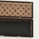 LOUIS VUITTON Monogram Chop Stick Wood Brown LV Auth 179590M-20