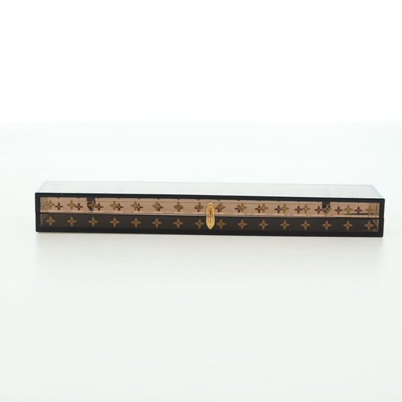 LOUIS VUITTON Monogram Chop Stick Wood Brown LV Auth 179590M