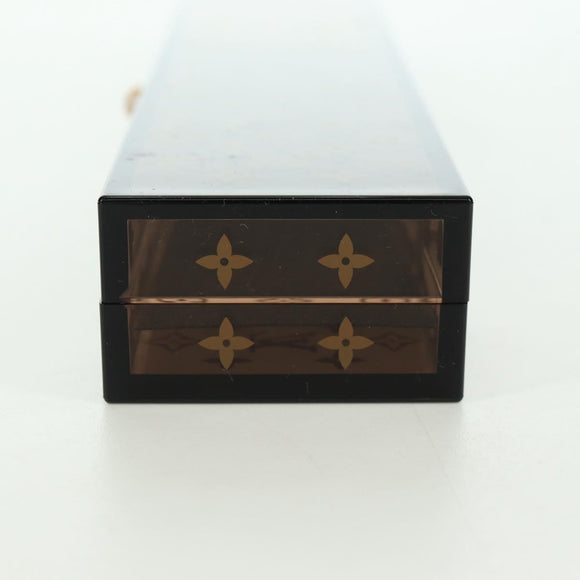 LOUIS VUITTON Monogram Chop Stick Wood Brown LV Auth 179590M