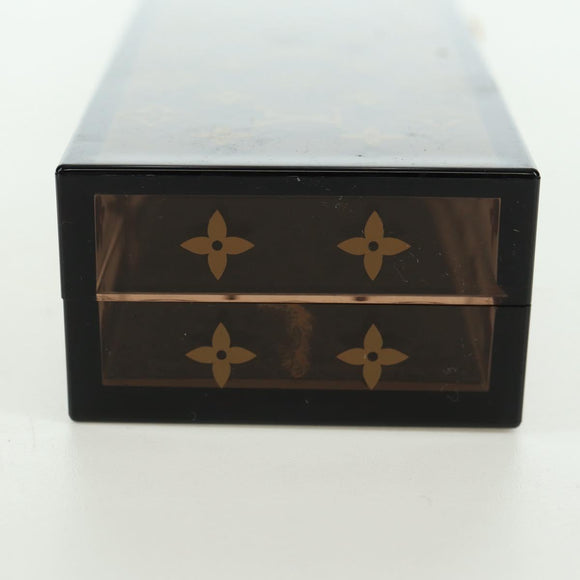 LOUIS VUITTON Monogram Chop Stick Wood Brown LV Auth 179590M