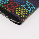 GUCCI GG Psychedelic Lange Portemonnee Meerkleurig 601079 Auth 179591V-15
