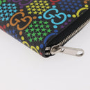 GUCCI GG Psychedelic Lange Portemonnee Meerkleurig 601079 Auth 179591V-16