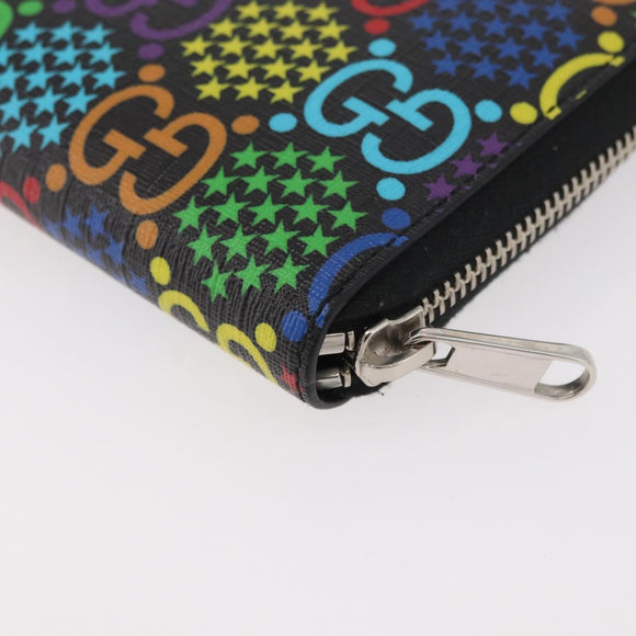 GUCCI GG Psychedelic Lange Portemonnee Meerkleurig 601079 Auth 179591V