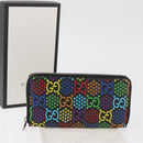 GUCCI GG Psychedelic Lange Portemonnee Meerkleurig 601079 Auth 179591V-12