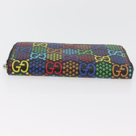 GUCCI GG Psychedelic Lange Portemonnee Meerkleurig 601079 Auth 179591V
