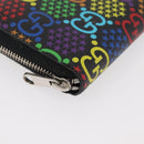 GUCCI GG Psychedelic Lange Portemonnee Meerkleurig 601079 Auth 179591V-7