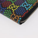 GUCCI GG Psychedelic Long Wallet Multicolor 601079 Auth 179591V-9