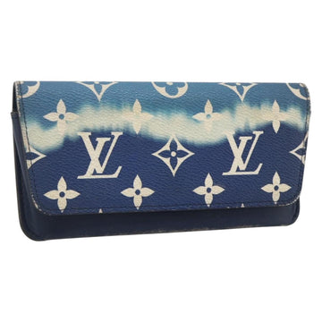 LOUIS VUITTON Monogram Escal Etui Lunette Woody Case Blue GI0474 Auth 179593