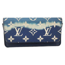 LOUIS VUITTON Monogram Escal Etui Lunette Woody Case Blue GI0474 Auth 179593-13