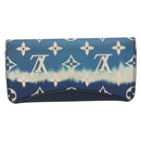 LOUIS VUITTON Monogram Escal Etui Lunette Woody Case Blue GI0474 Auth 179593-2