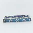 LOUIS VUITTON Monogram Escal Etui Lunette Woody Case Blue GI0474 Auth 179593-5