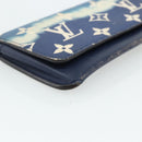 LOUIS VUITTON Monogram Escal Etui Lunette Woody Case Blue GI0474 Auth 179593-8