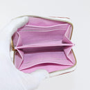 LOUIS VUITTON Multicolor Zippy Coin Purse Coin Purse White M93741 Auth 179595A-9