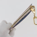 LOUIS VUITTON Multicolor Pochette Cles NM Coin Purse White M93734 Auth 179597M-6