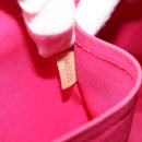 LOUIS VUITTON Monogram Vernis Alma GM Hand Bag Rose Pop M93625 LV Auth 179598-23