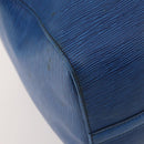 LOUIS VUITTON Epi Keepall 50 Boston tas blauw M42965 LV Auth 179600-14