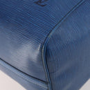 LOUIS VUITTON Epi Keepall 50 Boston tas blauw M42965 LV Auth 179600-15
