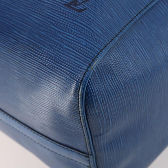 LOUIS VUITTON Epi Keepall 50 Boston tas blauw M42965 LV Auth 179600