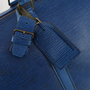 LOUIS VUITTON Epi Keepall 50 Boston tas blauw M42965 LV Auth 179600-19