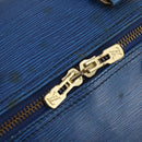 LOUIS VUITTON Epi Keepall 50 Boston tas blauw M42965 LV Auth 179600-10