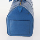 LOUIS VUITTON Epi Keepall 50 Boston tas blauw M42965 LV Auth 179600-3