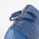 LOUIS VUITTON Epi Keepall 50 Boston tas blauw M42965 LV Auth 179600-6