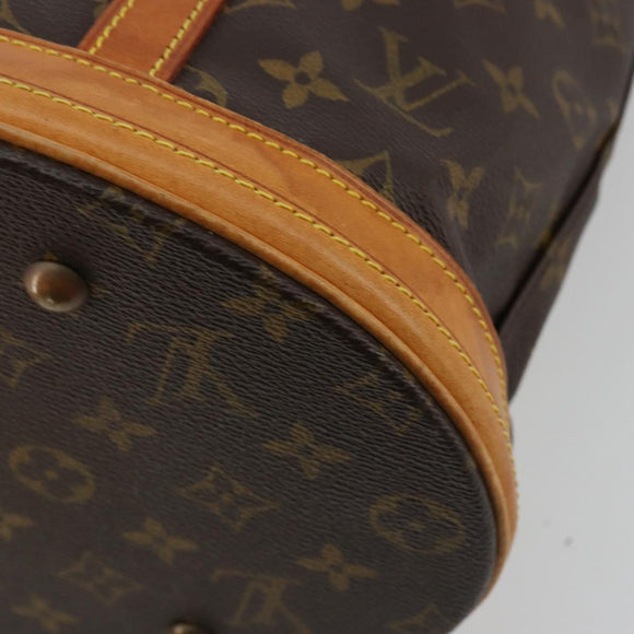 LOUIS VUITTON Monogram Bucket GM Shoulder Bag M42236 LV Auth 179601