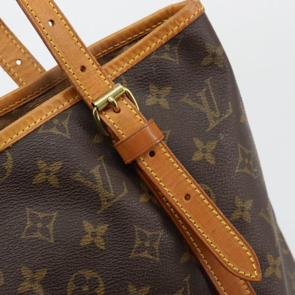 LOUIS VUITTON Monogram Bucket GM Shoulder Bag M42236 LV Auth 179601