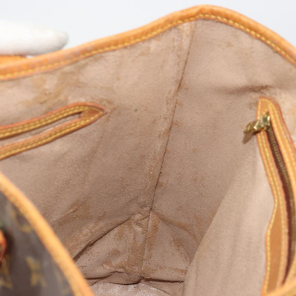 LOUIS VUITTON Monogram Bucket GM Shoulder Bag M42236 LV Auth 179601