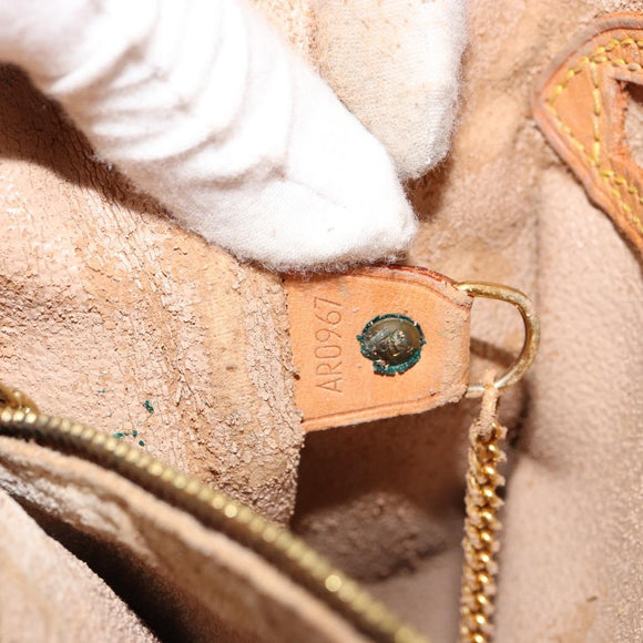 LOUIS VUITTON Monogram Bucket GM Shoulder Bag M42236 LV Auth 179601