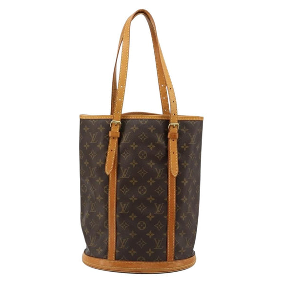 LOUIS VUITTON Monogram Bucket GM Shoulder Bag M42236 LV Auth 179601