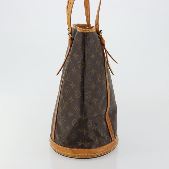 LOUIS VUITTON Monogram Bucket GM Shoulder Bag M42236 LV Auth 179601