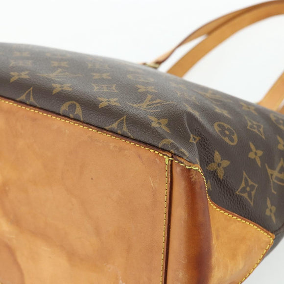 LOUIS VUITTON Monogram Cabas Mezzo Tote Bag M51151 LV Auth 179602A