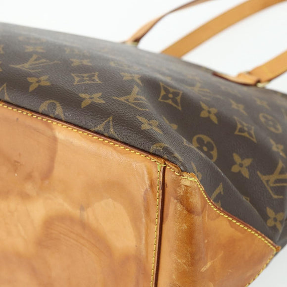 LOUIS VUITTON Monogram Cabas Mezzo Tote Bag M51151 LV Auth 179602A