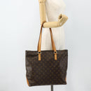 LOUIS VUITTON Monogram Cabas Mezzo Tote Bag M51151 LV Auth 179602A-22
