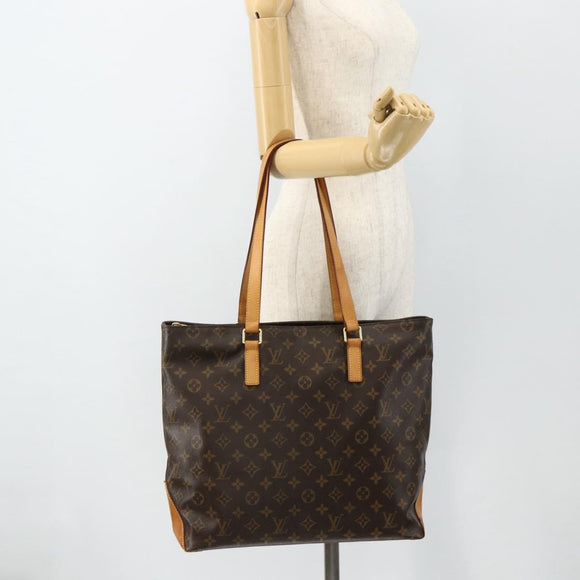LOUIS VUITTON Monogram Cabas Mezzo Tote Bag M51151 LV Auth 179602A