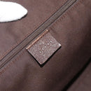 GUCCI GG Canvas Web Sherry Line Hand Bag Beige Silver 145758 Auth 179610-14