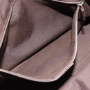 GUCCI GG Canvas Web Sherry Line Hand Bag Beige Silver 145758 Auth 179610-19