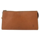 LOUIS VUITTON Epi Pochette Accessoires Pouch Brown M52953 LV Auth 179623-13