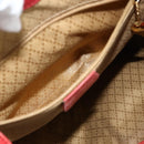 GUCCI Bamboo Backpack Leather Red Gold 000 2023 0016 Auth 179624-24