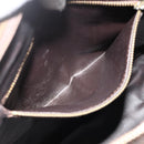 FENDI Zucca Canvas Hand Bag Brown Black Auth 179625-12
