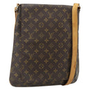 LOUIS VUITTON Monogram Musette Shoulder Bag M51256 LV Auth 179633-1